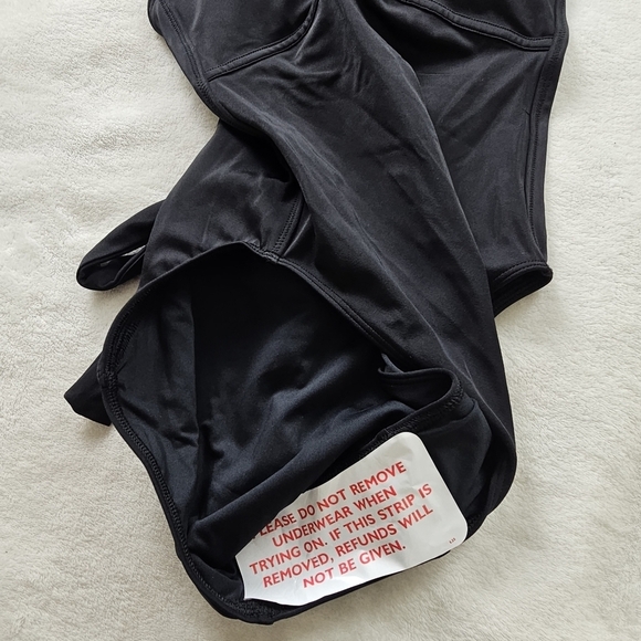 Fabletics Black Lace-Up Racerback One Piece Swimsuit XS - Picture 5 of 12